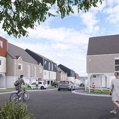 MonLogement27 réhabilite les logements de La Censurière à Evreux